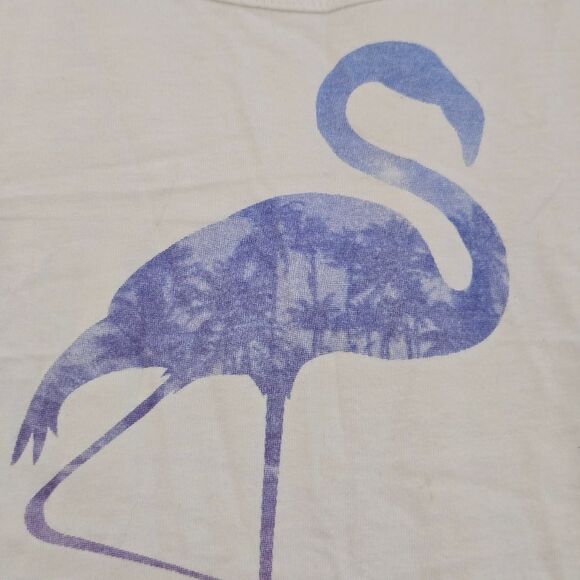 CARILOHA Bamboo Flamingo Athletic Tank Size Large - Picture 5 of 9